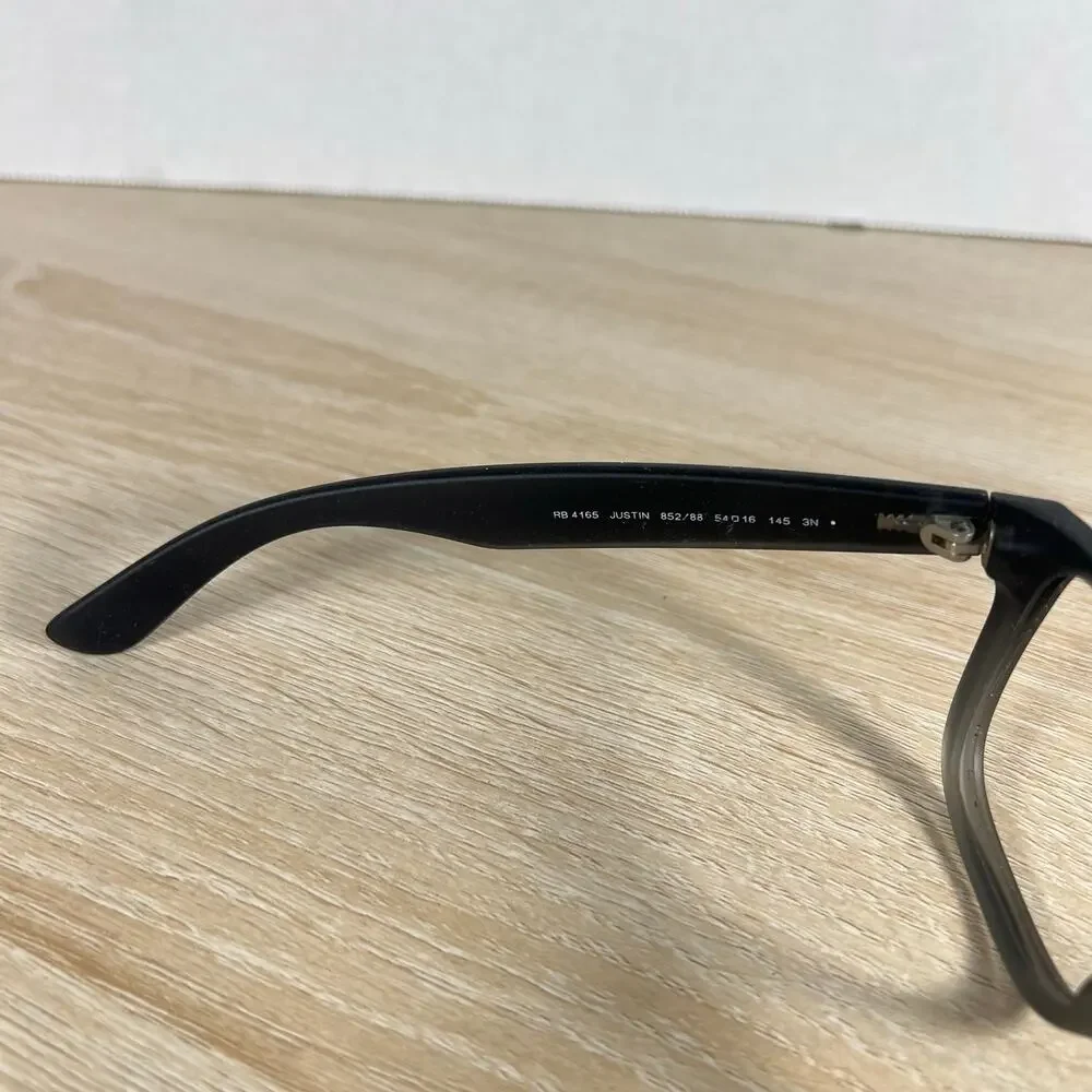 Ray-Ban RB4165 Justin 852/88 Sunglasses FRAMES ONLY Rubber Grey 54-16 Italy